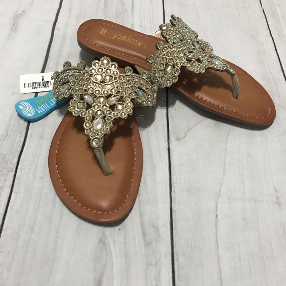 IRIDESCENT SANDALS